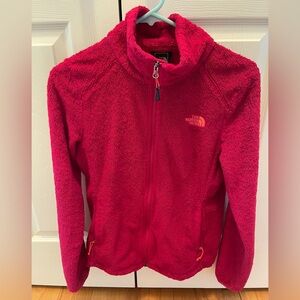 The North Face Vibrant Pink Fleece Jacket